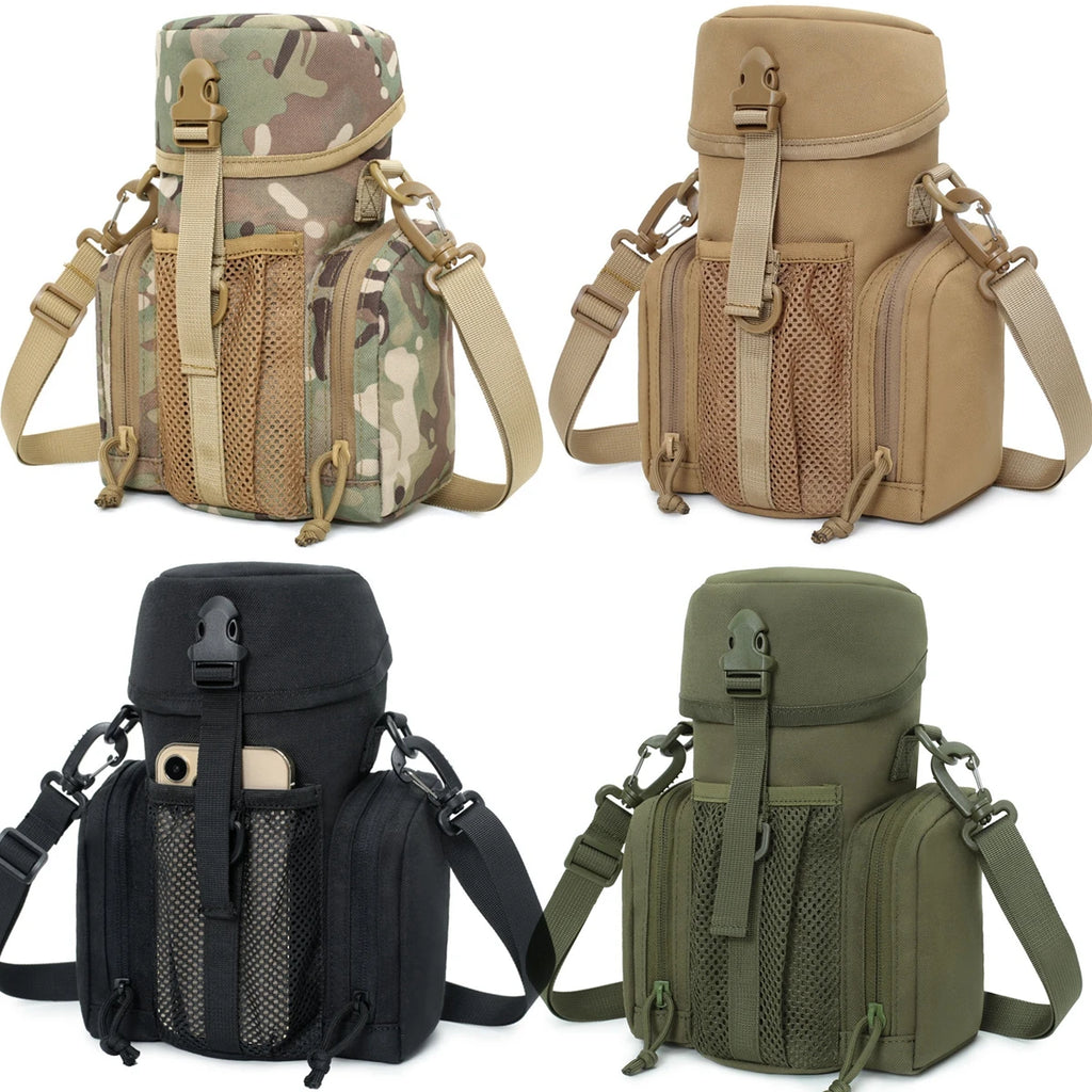 Outdoor Sports Water Bottle Bag with Waterproof Storage