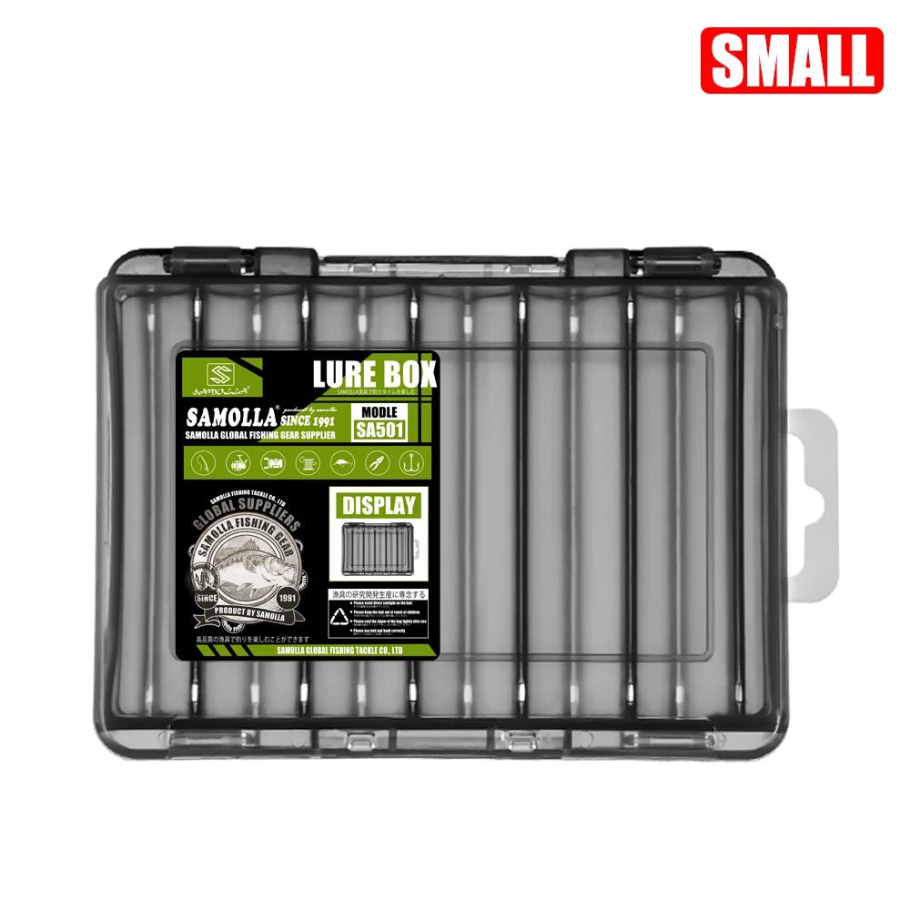 14-Compartment tackle Box - Lure & Hook Organizer