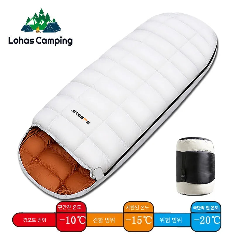 Ultralight Sleeping Bag for Moto-Camping