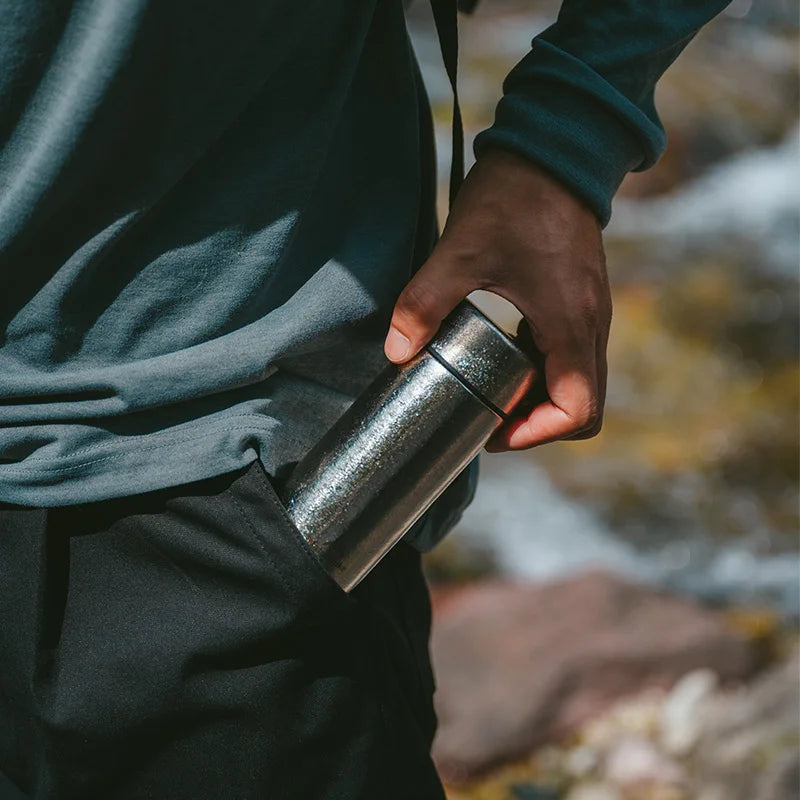 Naturehike Pure Titanium Pocket Cup – 200ml Ultralight Camping & Hiking Bottle