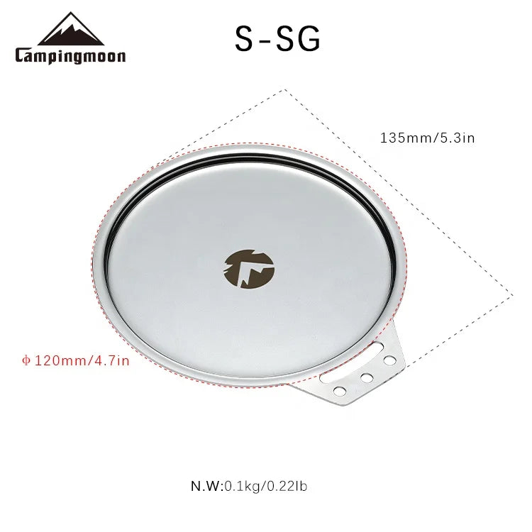 Stainless Steel Camping Bowl Set