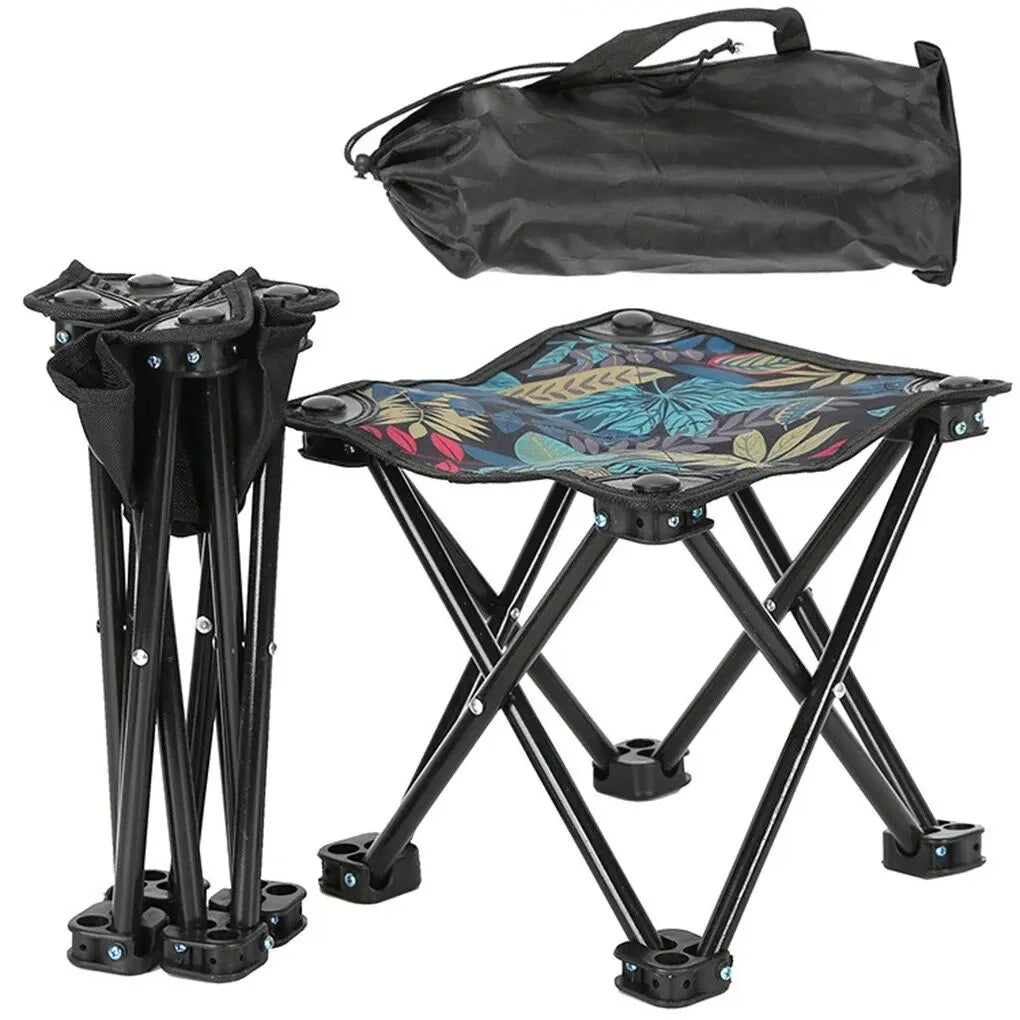 Portable Folding Camping Stool – Lightweight Collapsible Seat for Hiking, Fishing & Travel