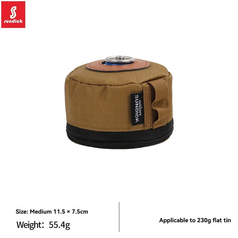 Camping Gas Can Protective Cover – Nylon Sleeve for Fuel Cylinders