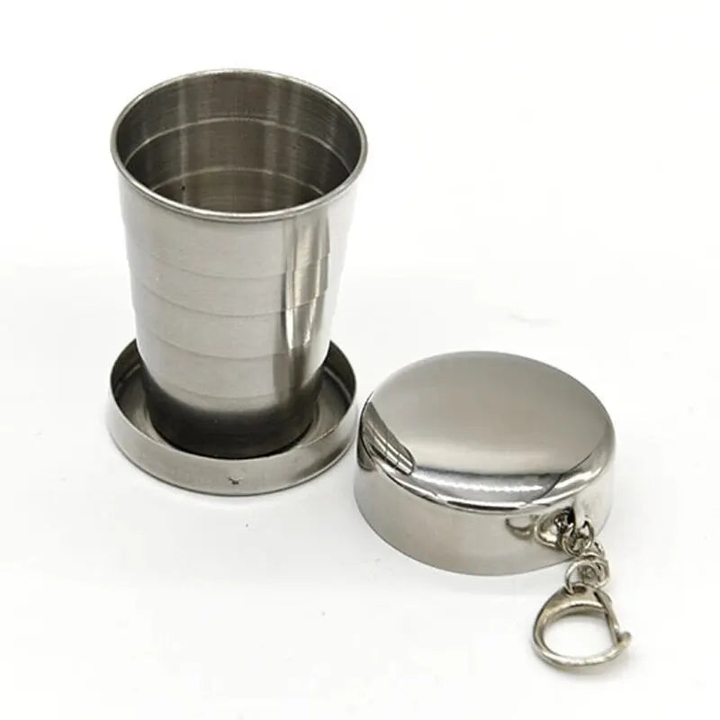 Collapsible Stainless Steel Camping Cup