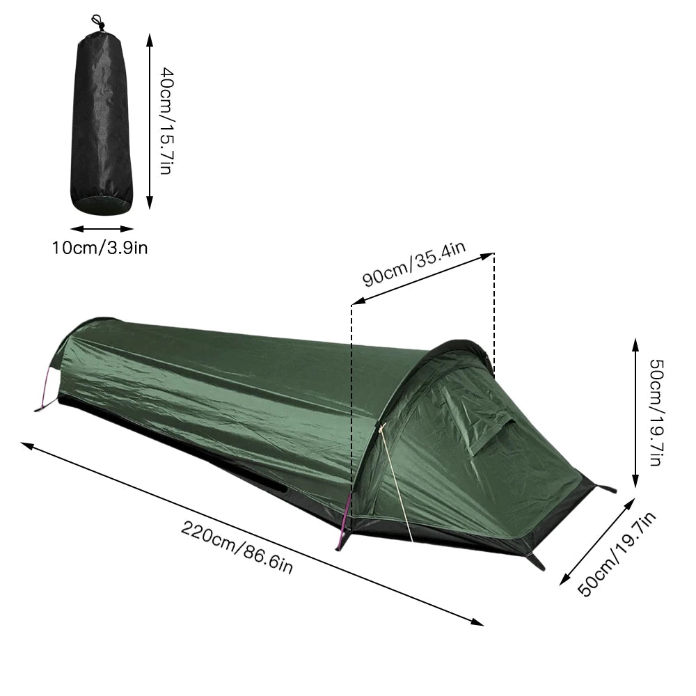 Waterproof- Lightweight Single Person Tent