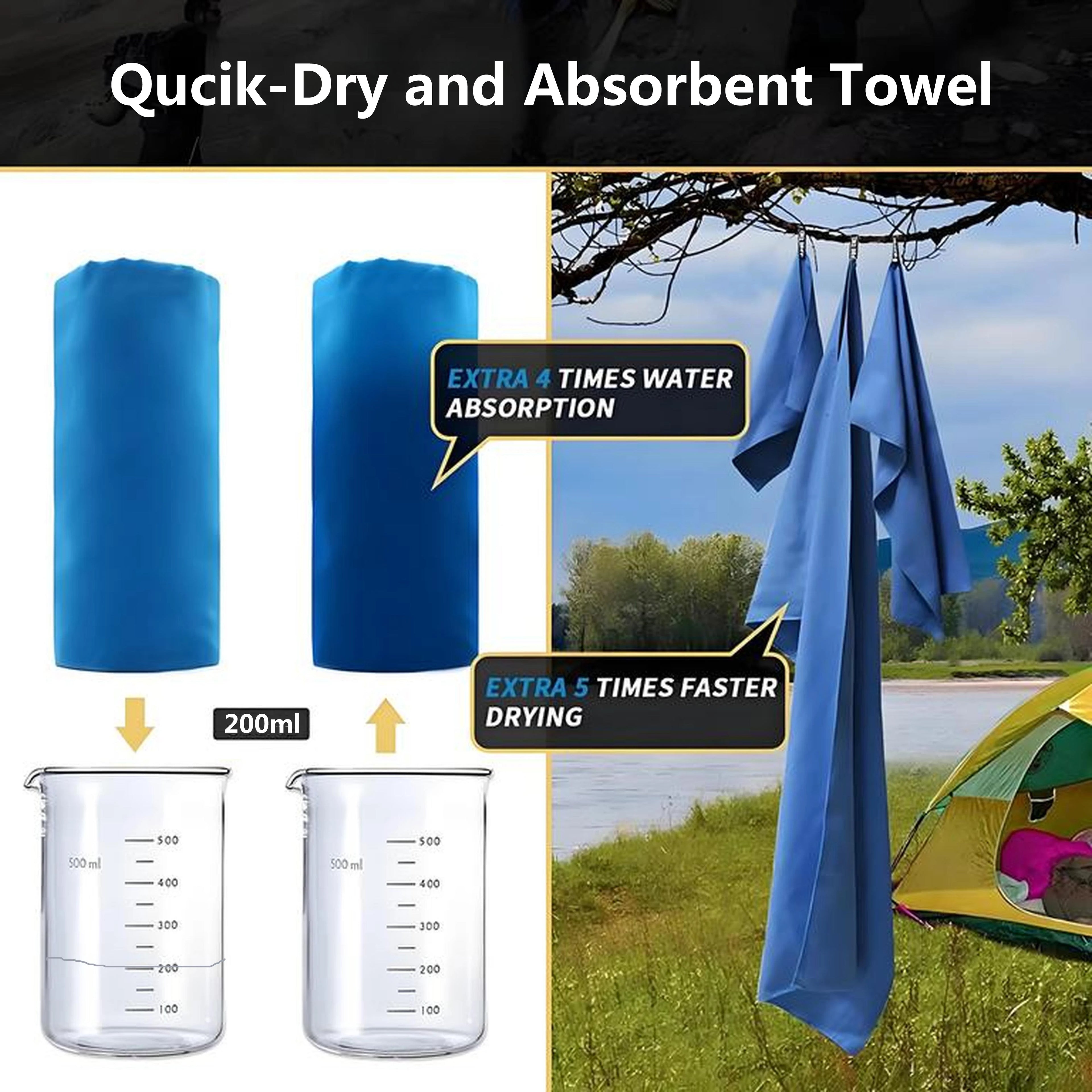 Microfiber Towel – Quick-Dry, Super Absorbent Towel