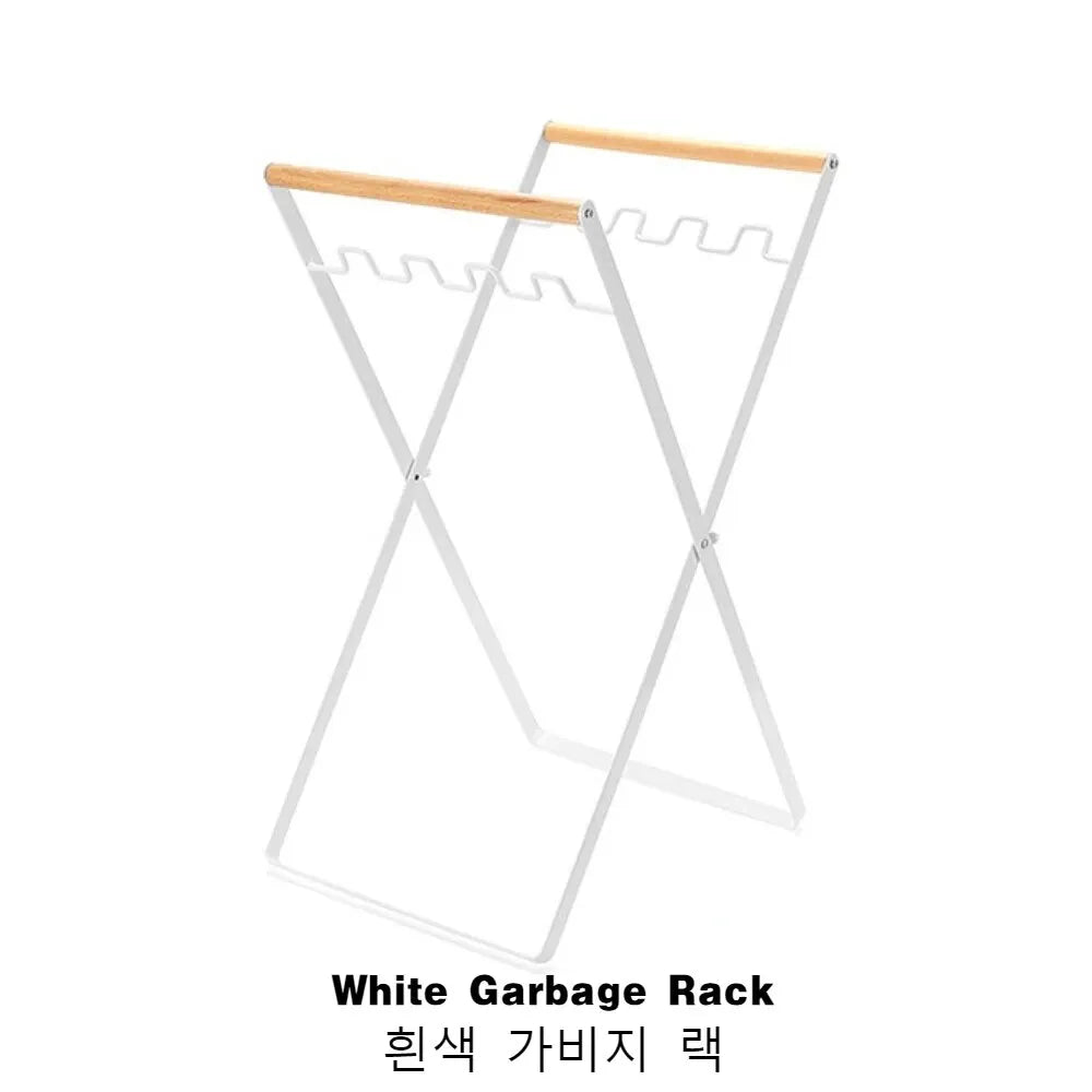 Folding Camping Trash Bag Rack