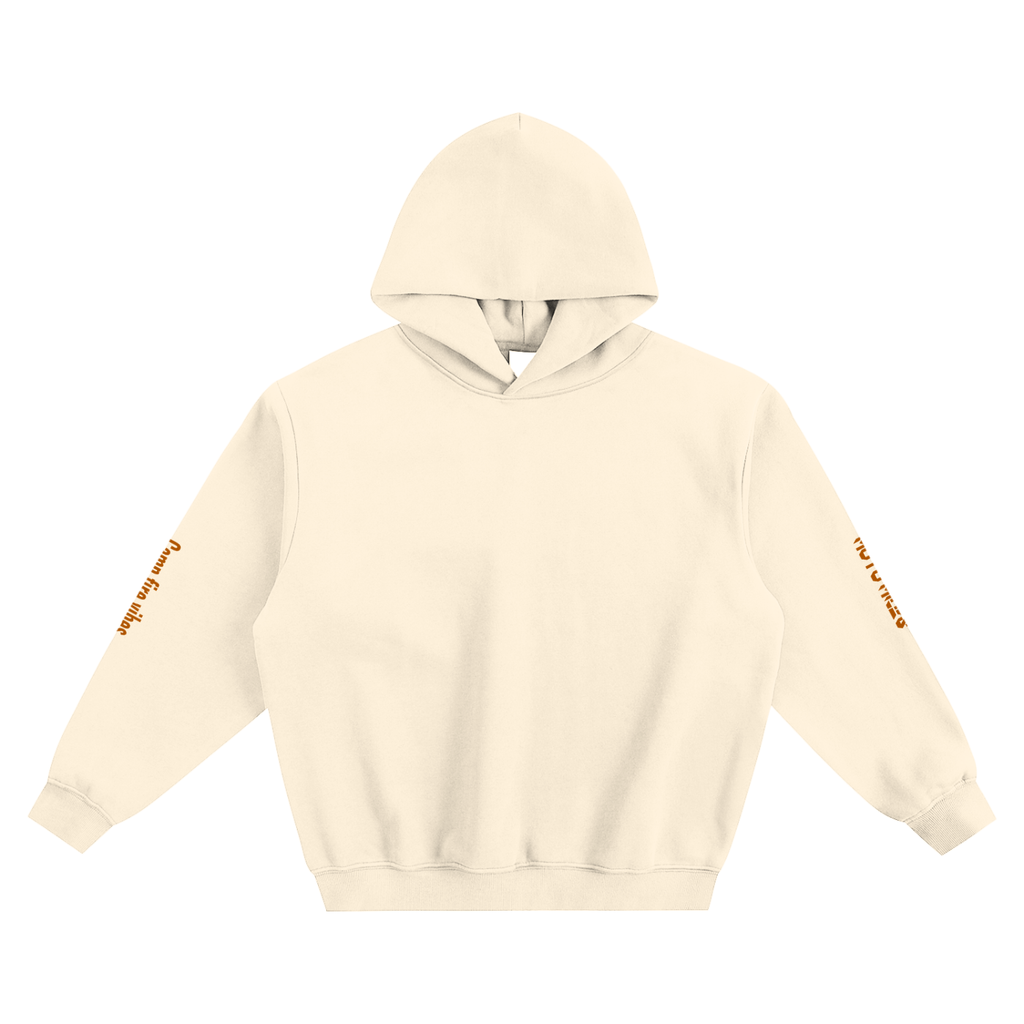 Fleeced Boxy Hoodie