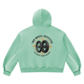 Unisex Vintage Wash Boxy Fleece Hoodie